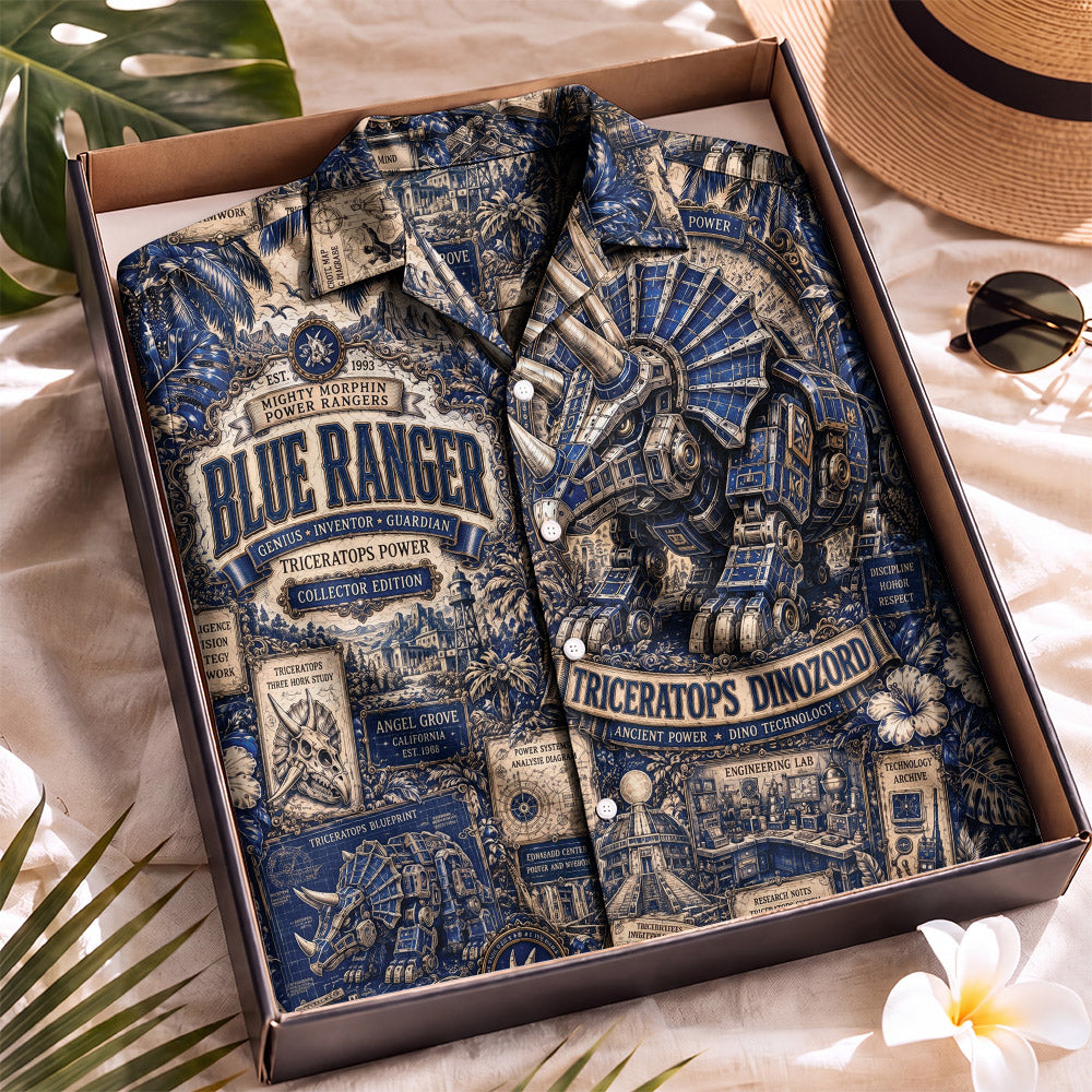 Power Rangers Hawaiian Shirt – Retro Inspired Shirt