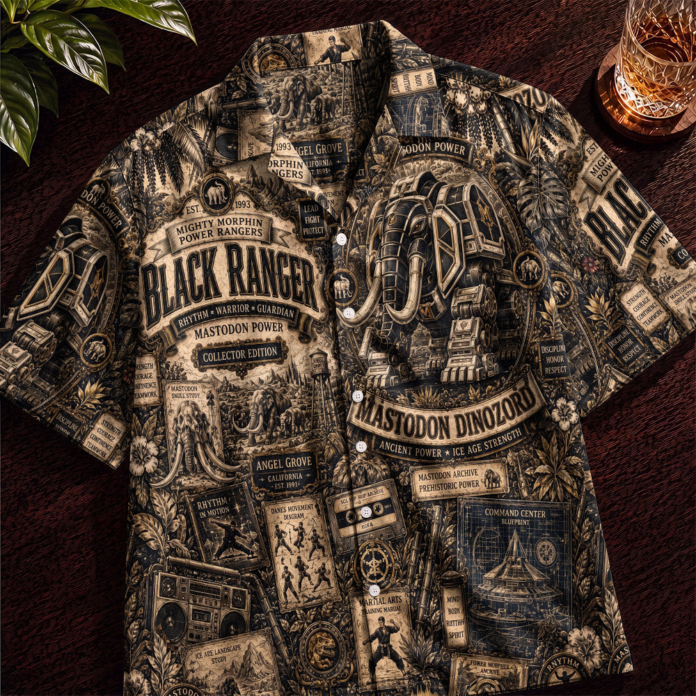 Power Rangers Hawaiian Shirt – Retro Inspired Shirt
