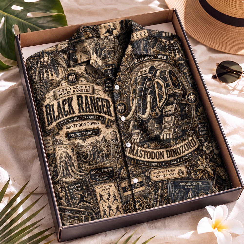 Power Rangers Hawaiian Shirt – Retro Inspired Shirt