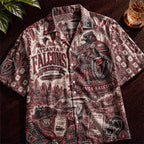 Atlanta Falcons Football Hawaiian Shirt – Retro Inspired Shirt
