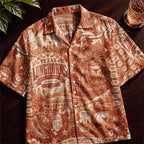 Texas Longhorns Football Hawaiian Shirt – Retro Inspired Shirt