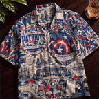 New England Patriots Collab DN Hawaiian Shirt – Retro Inspired Shirt