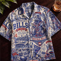 Buffalo Bills Football Hawaiian Shirt – Retro Inspired Shirt