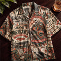 Miami Hurricanes Football Hawaiian Shirt – Retro Inspired Shirt