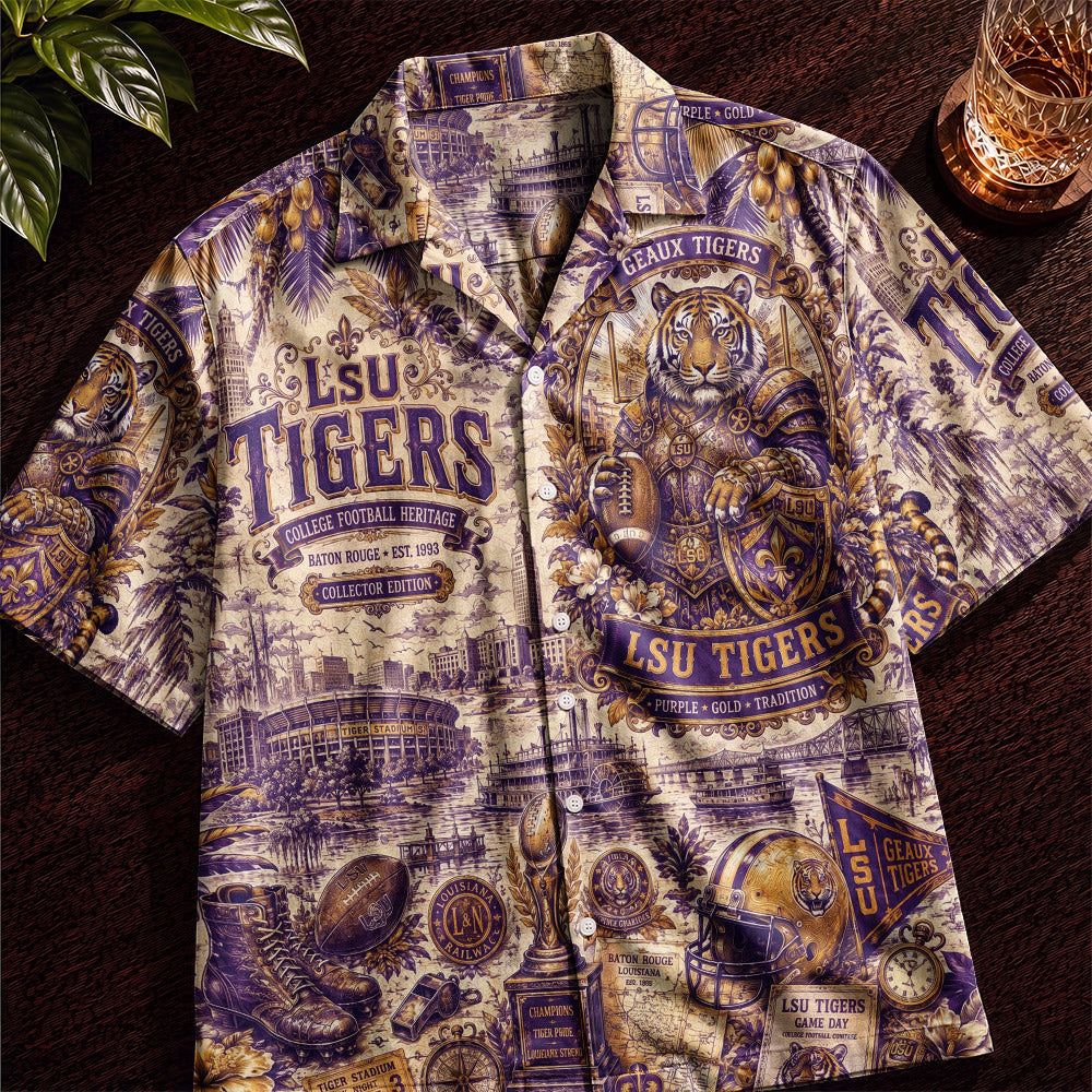 L.S.U.T Football Hawaiian Shirt – Retro Inspired Shirt