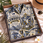 Cowboys Rugby Hawaiian Shirt – Retro Inspired Shirt