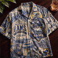 Los Angeles R. Football Hawaiian Shirt – Retro Inspired Shirt