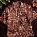 Indiana Hoosiers Football Hawaiian Shirt – Retro Inspired Shirt