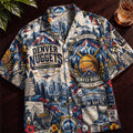 Denver Nuggets Basketball Hawaiian Shirt – Retro Inspired Shirt