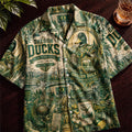 Oregon Ducks Football Hawaiian Shirt – Retro Inspired Shirt