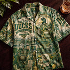 Oregon Ducks Football Hawaiian Shirt – Retro Inspired Shirt