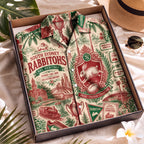 Rabbitohs Rugby Hawaiian Shirt – Retro Inspired Shirt