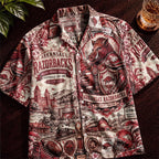 Arkansas Razorbacks  Football Hawaiian Shirt – Retro Inspired Shirt