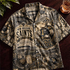 New Orleans S. Football Hawaiian Shirt – Retro Inspired Shirt