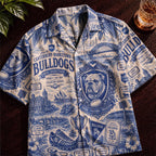 Bulldogs Rugby Hawaiian Shirt – Retro Inspired Shirt