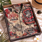 Kansas City Chiefs Collab DN Hawaiian Shirt – Retro Inspired Shirt