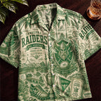 Raiders Rugby Hawaiian Shirt – Retro Inspired Shirt
