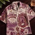 Broncos Rugby Hawaiian Shirt – Retro Inspired Shirt