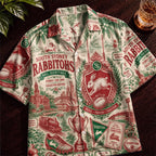 Rabbitohs Rugby Hawaiian Shirt – Retro Inspired Shirt
