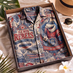 Ole Miss Rebels Football Hawaiian Shirt – Retro Inspired Shirt