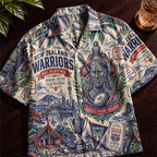 New Zealand Warriors Rugby Hawaiian Shirt – Retro Inspired Shirt