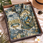Los Angeles Chargers Football Hawaiian Shirt – Retro Inspired Shirt