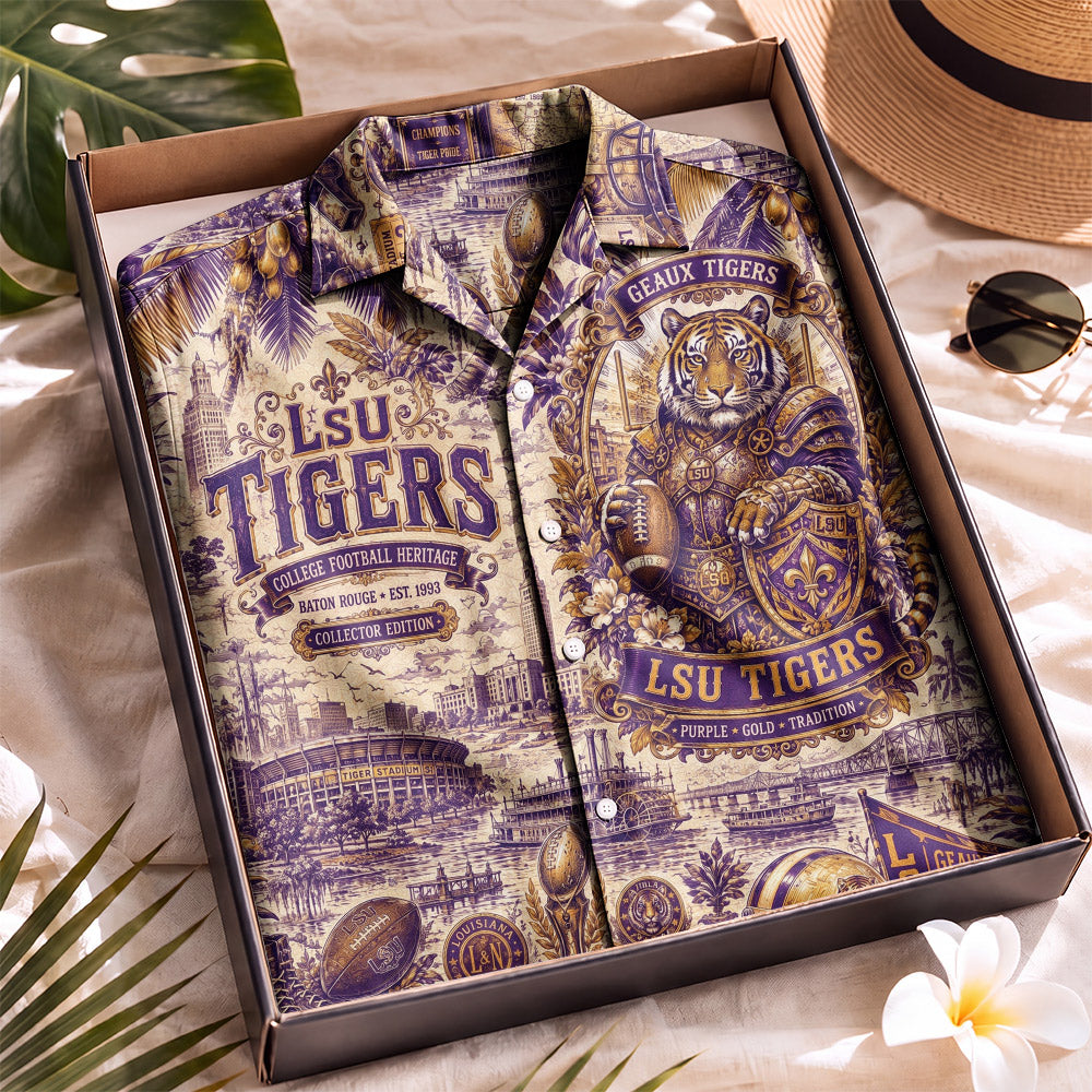 L.S.U.T Football Hawaiian Shirt – Retro Inspired Shirt