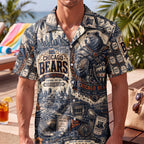Chicago Bears Football Hawaiian Shirt – Retro Inspired Shirt