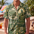 Oregon Ducks Football Hawaiian Shirt – Retro Inspired Shirt