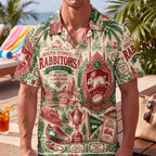 Rabbitohs Rugby Hawaiian Shirt – Retro Inspired Shirt