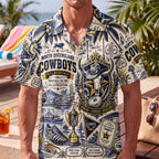Cowboys Rugby Hawaiian Shirt – Retro Inspired Shirt