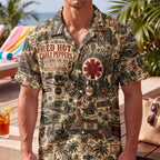 Red Hot Chili Peppers Hawaiian Shirt – Retro Inspired Shirt