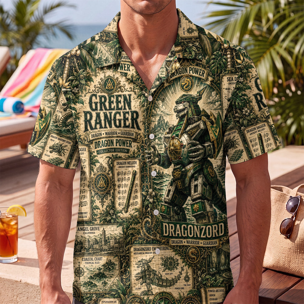 Power Rangers Hawaiian Shirt – Retro Inspired Shirt