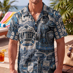 Carolina Panthers Football Hawaiian Shirt – Retro Inspired Shirt