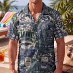 Seattle Seahawks Football Hawaiian Shirt – Retro Inspired Shirt