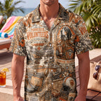 Tennessee Volunteers Football Hawaiian Shirt – Retro Inspired Shirt