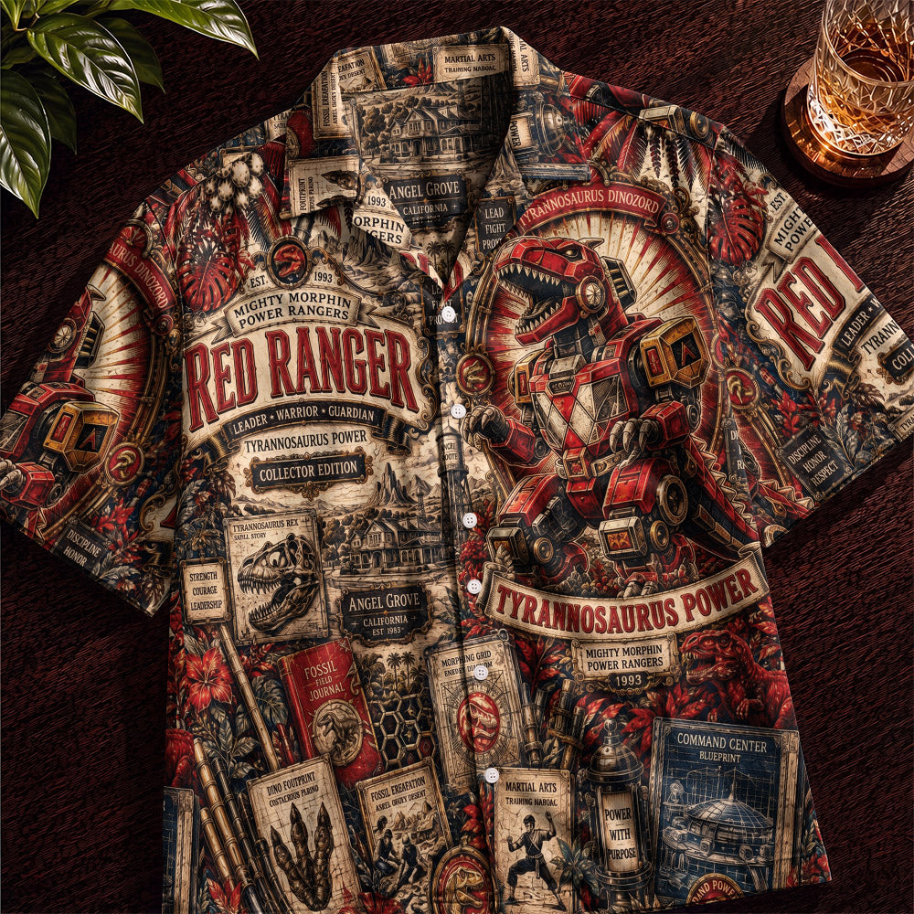 Power Rangers Hawaiian Shirt – Retro Inspired Shirt