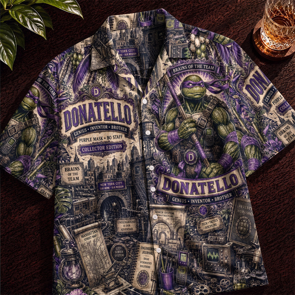 T.M.N.T Hawaiian Shirt – Retro Inspired Shirt