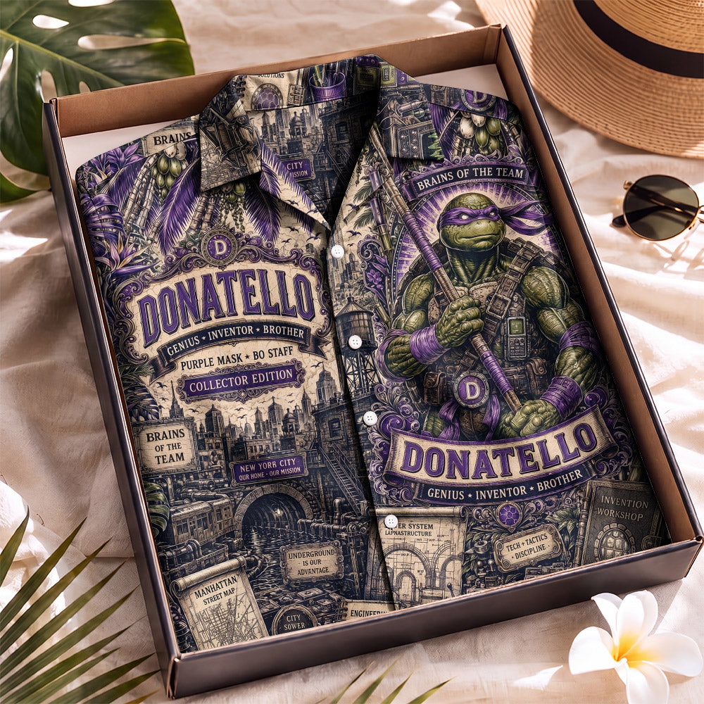 T.M.N.T Hawaiian Shirt – Retro Inspired Shirt