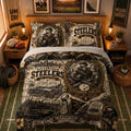 Pittsburgh Steelers Bedding Set With Pillowcases