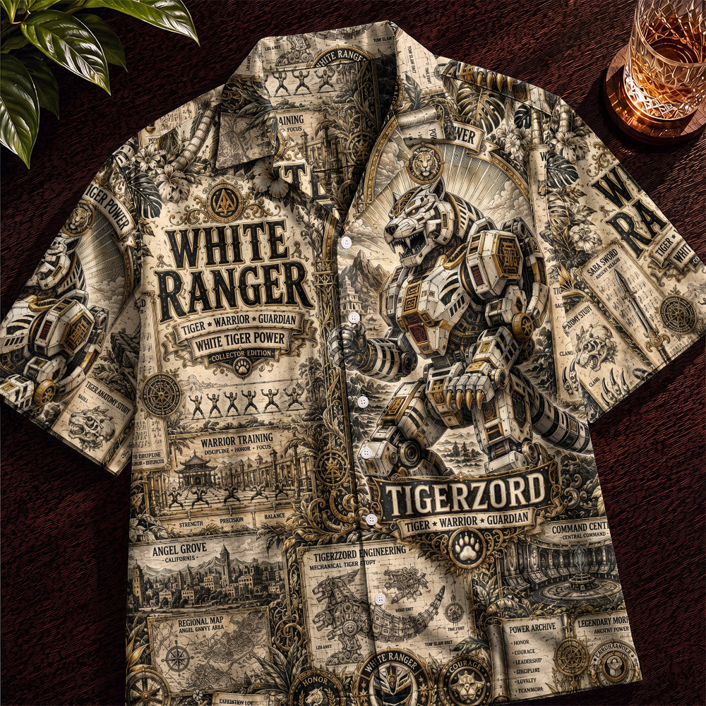 Power Rangers Hawaiian Shirt – Retro Inspired Shirt