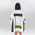 Brisbane Unisex White Blanket Hoodie