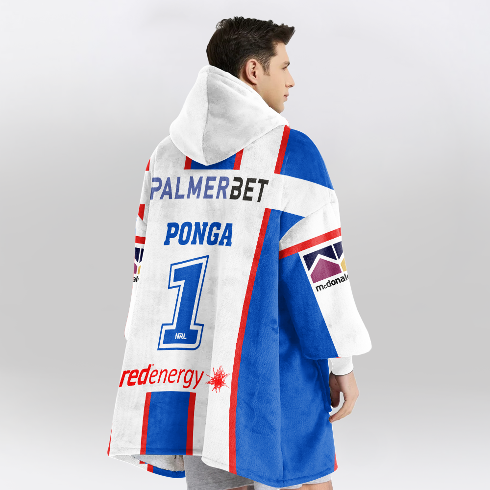 Newcastle Unisex Kalyn Ponga Away Blanket Hoodie