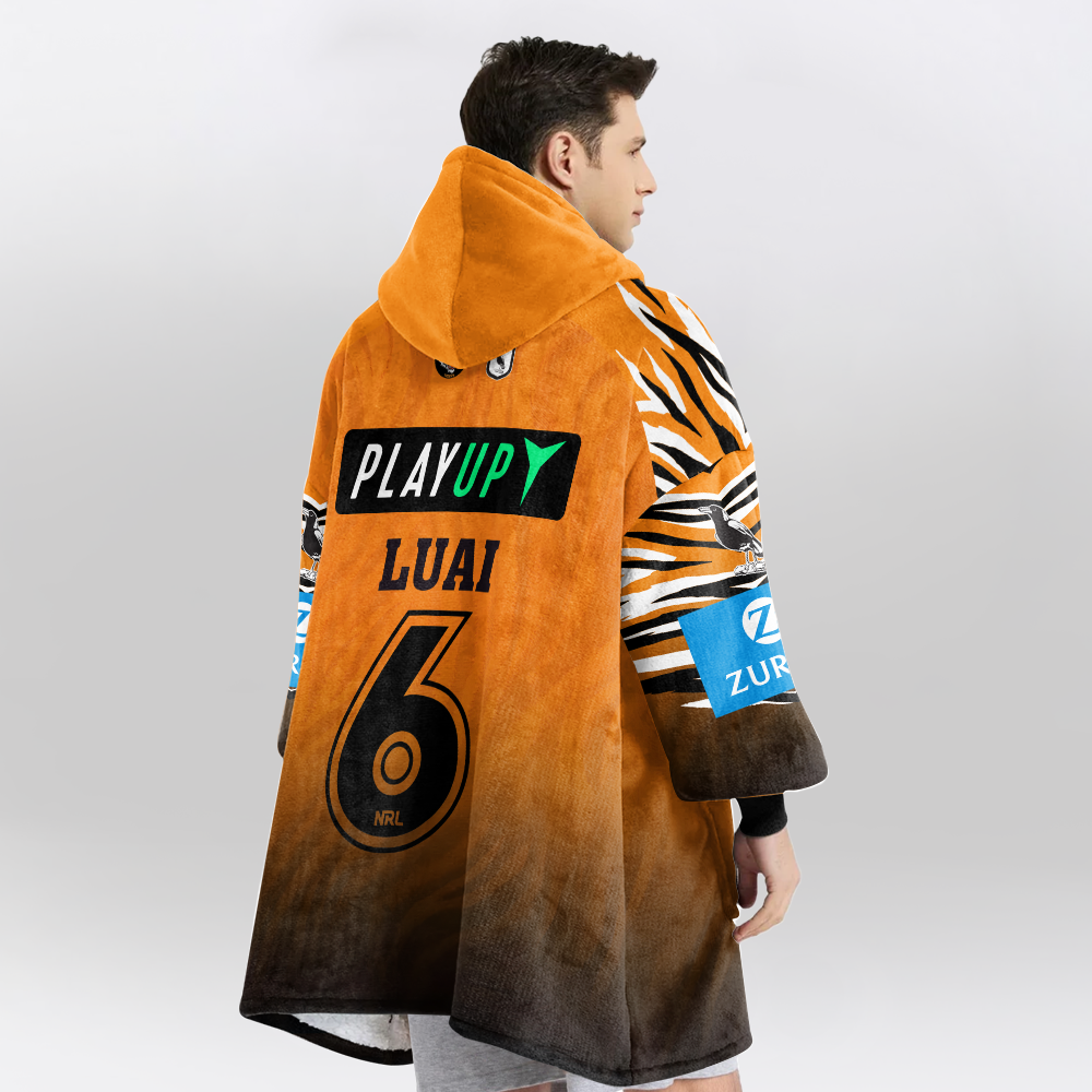 Wests Jarome Luai Unisex Home Blanket Hoodie