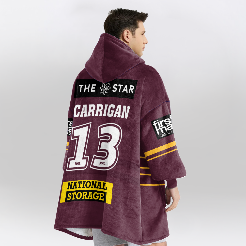 Brisbane Patrick Carrigan Unisex Blanket Hoodie