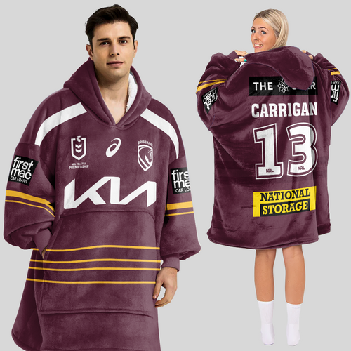Brisbane Patrick Carrigan Unisex Blanket Hoodie