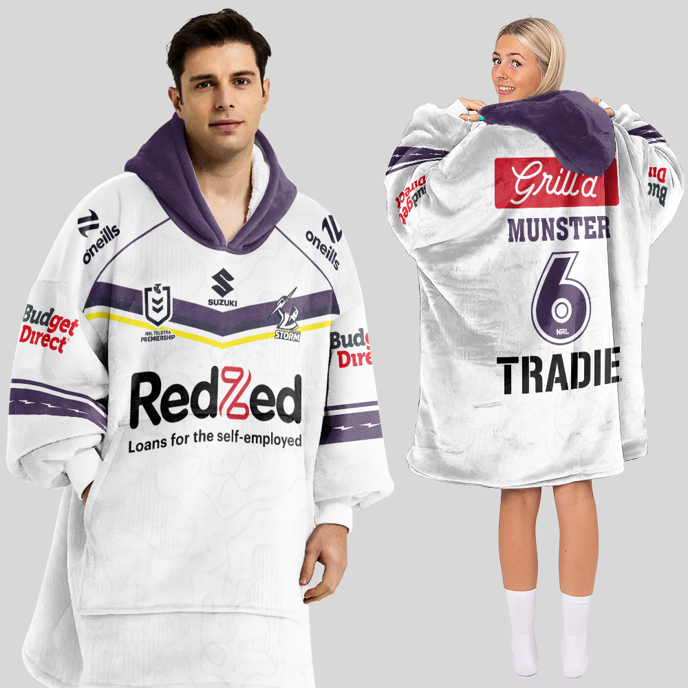 Melbourne Cameron Munster Unisex Away Blanket Hoodie