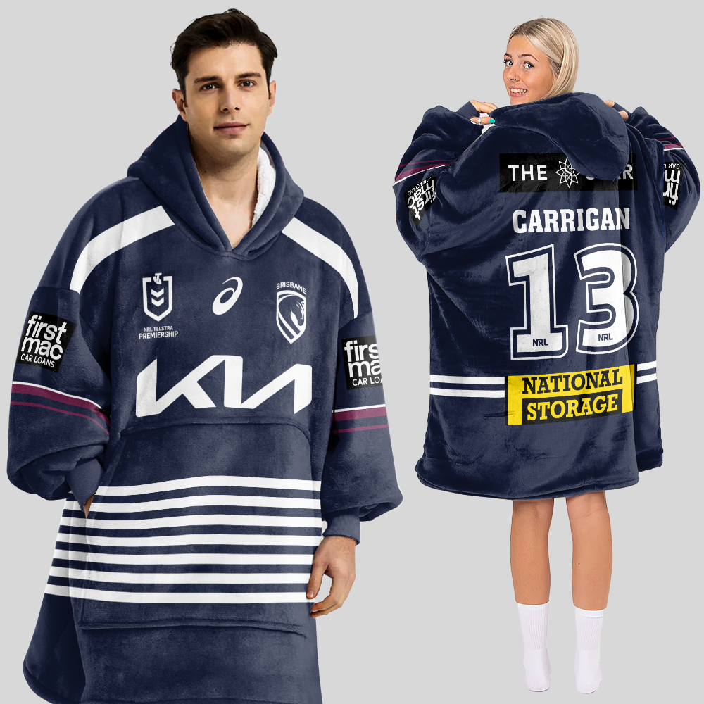 Brisbane Patrick Carrigan Unisex Blanket Hoodie