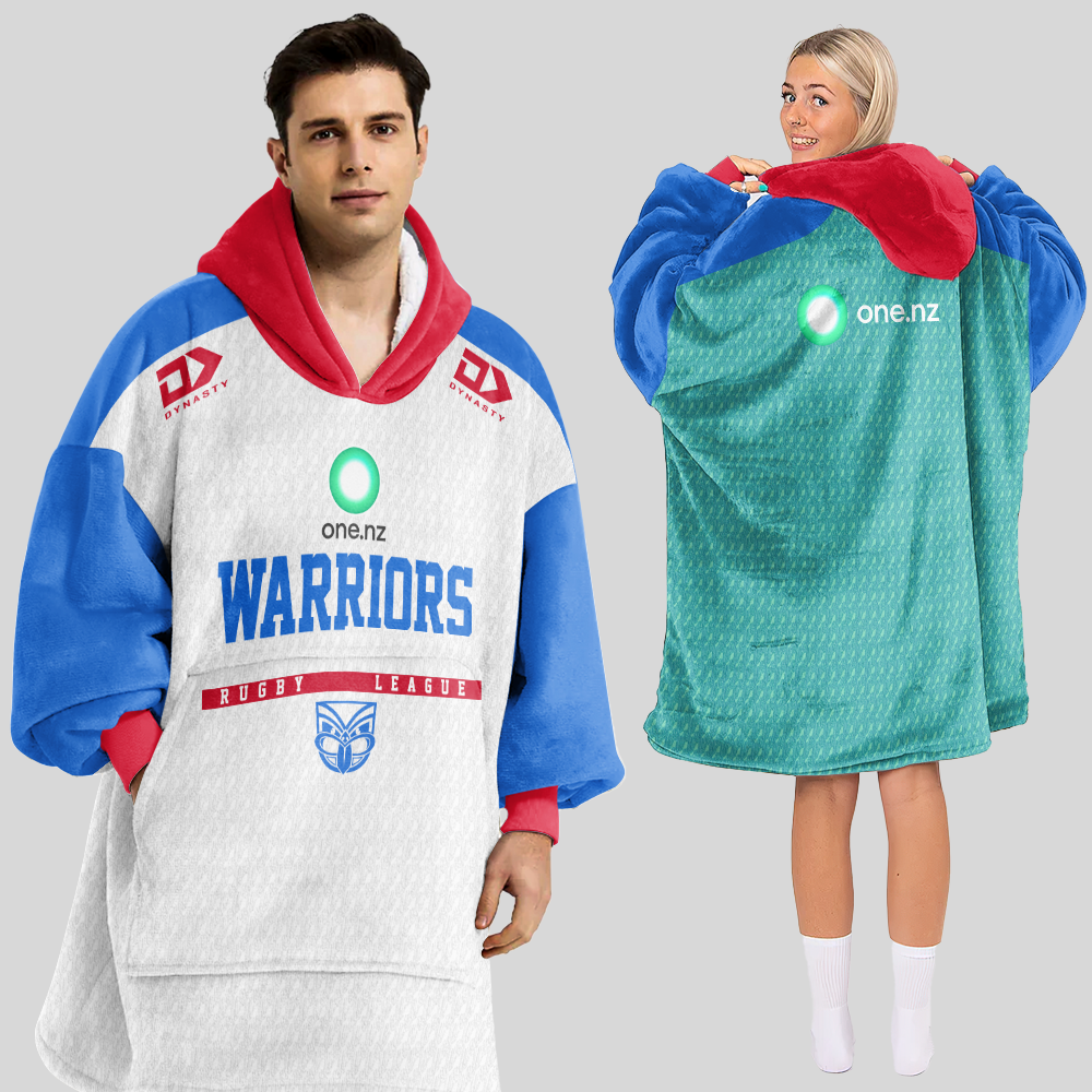New Zealand 2026 Green Unisex Blanket Hoodie