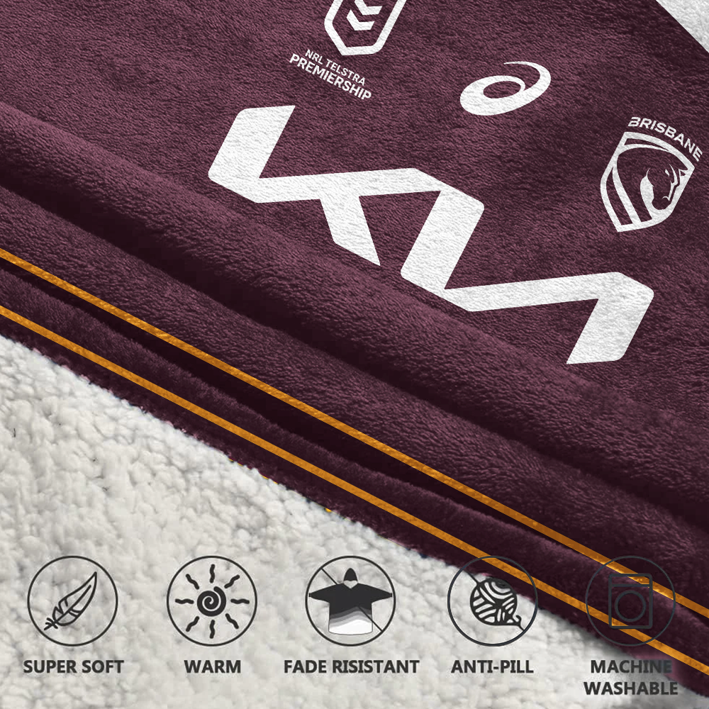 Brisbane Adam Reynolds 7 Blanket Hoodie